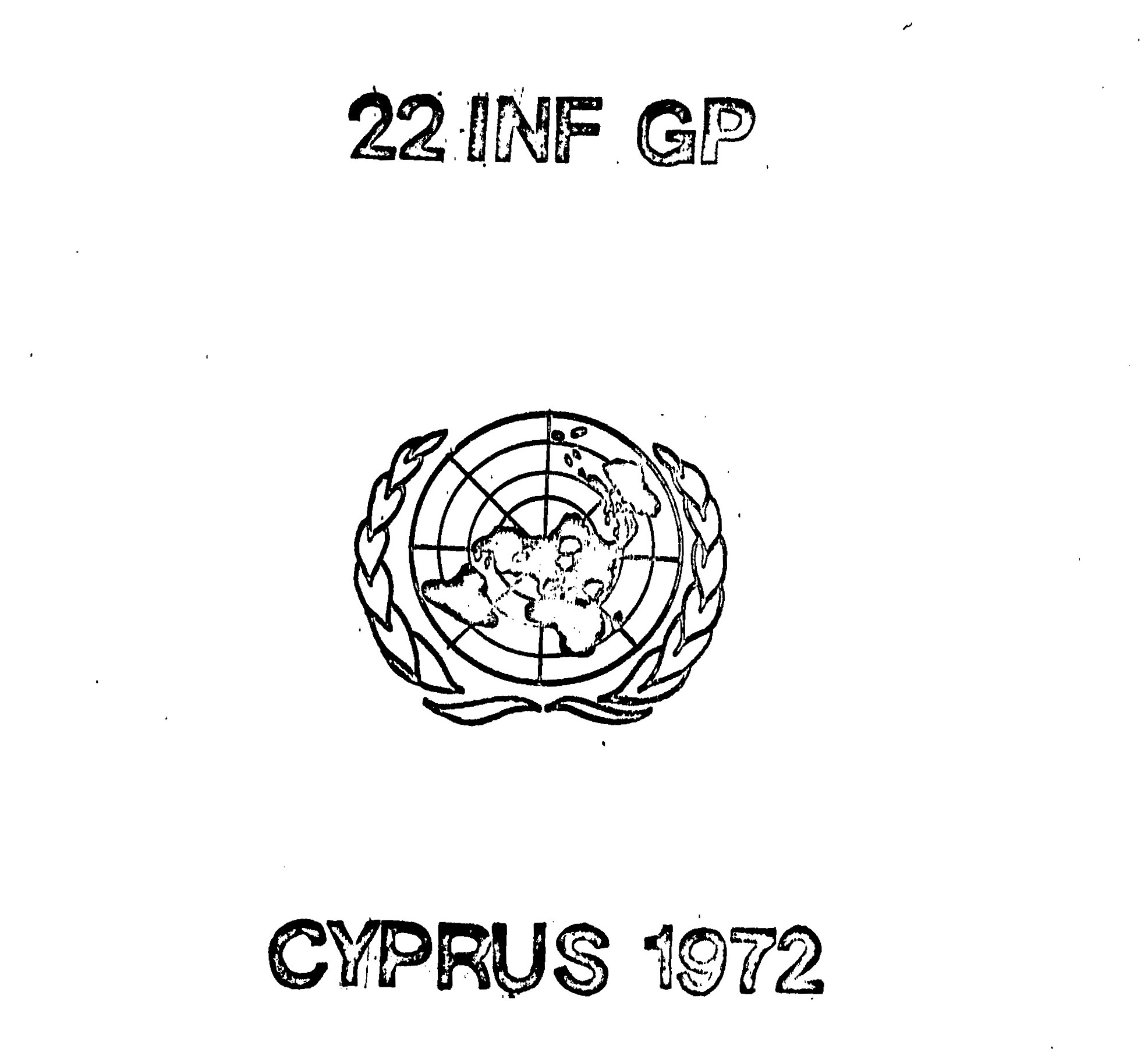 22 Inf Gp Cyprus