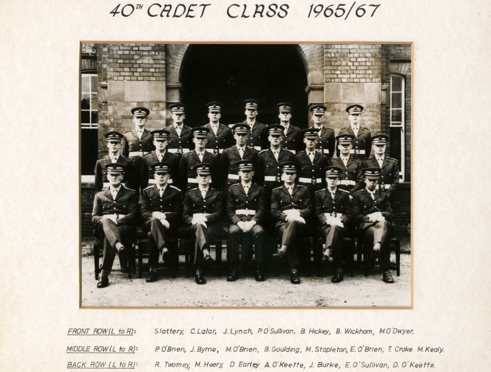 IE MA MCCS 40th Cadet class 1965 67