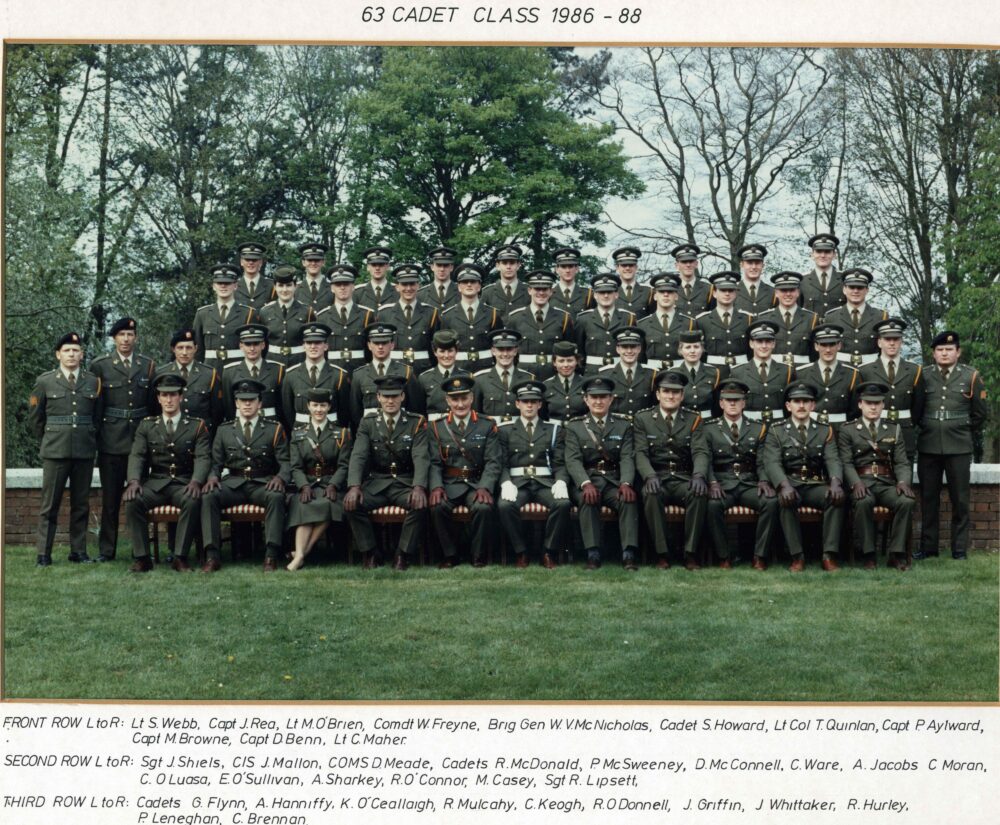 IE MA MCCS 63rd cadet class 1986 88 28129