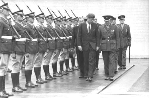 36th Cadet Class and President John F. Kennedy
