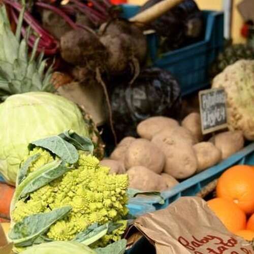 Vegetables in market